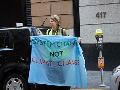 Climate Activists Occupy Wells Fargo Global Headquarters:April 25, 2022